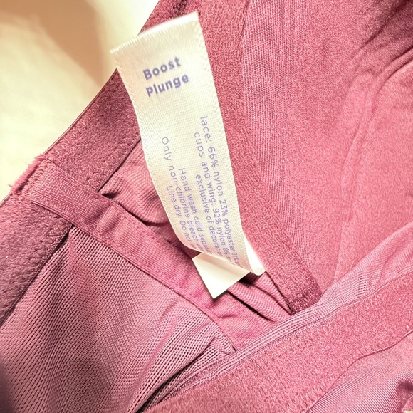 Cacique Burgundy Lace Bra Boast
Plunge - Picture 8 of 10